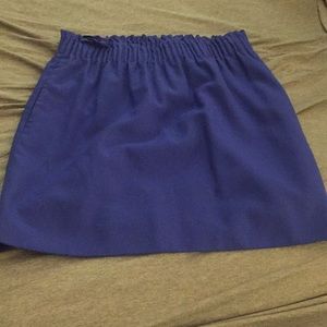 Blue J. Crew skirt